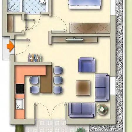 Moewennest 02 شقة *